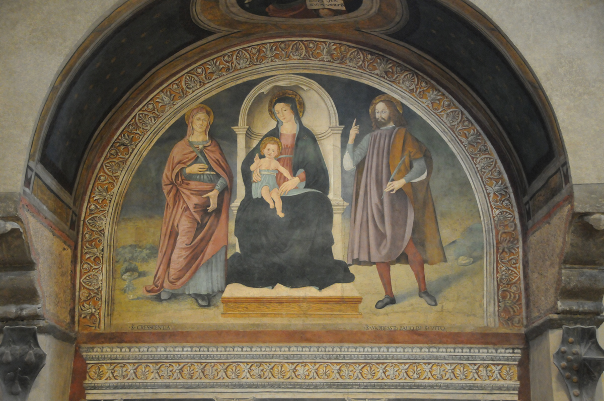 Altare S. Crescentia e Modesto